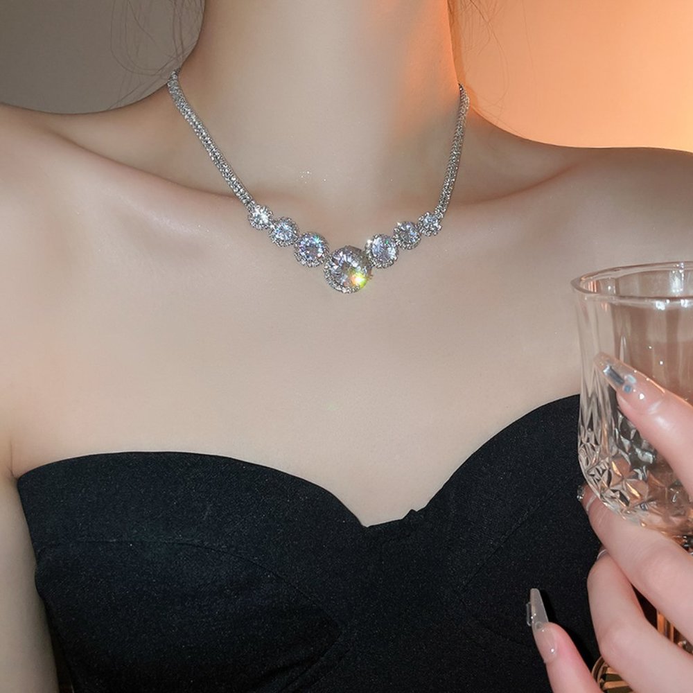 zircon necklace